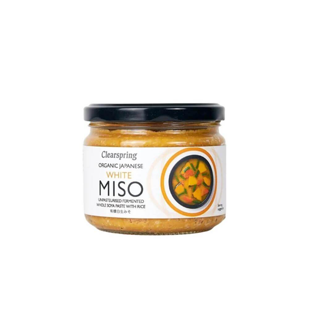 Clearspring Organic Japanese White Miso Paste Unpasteurised 270g